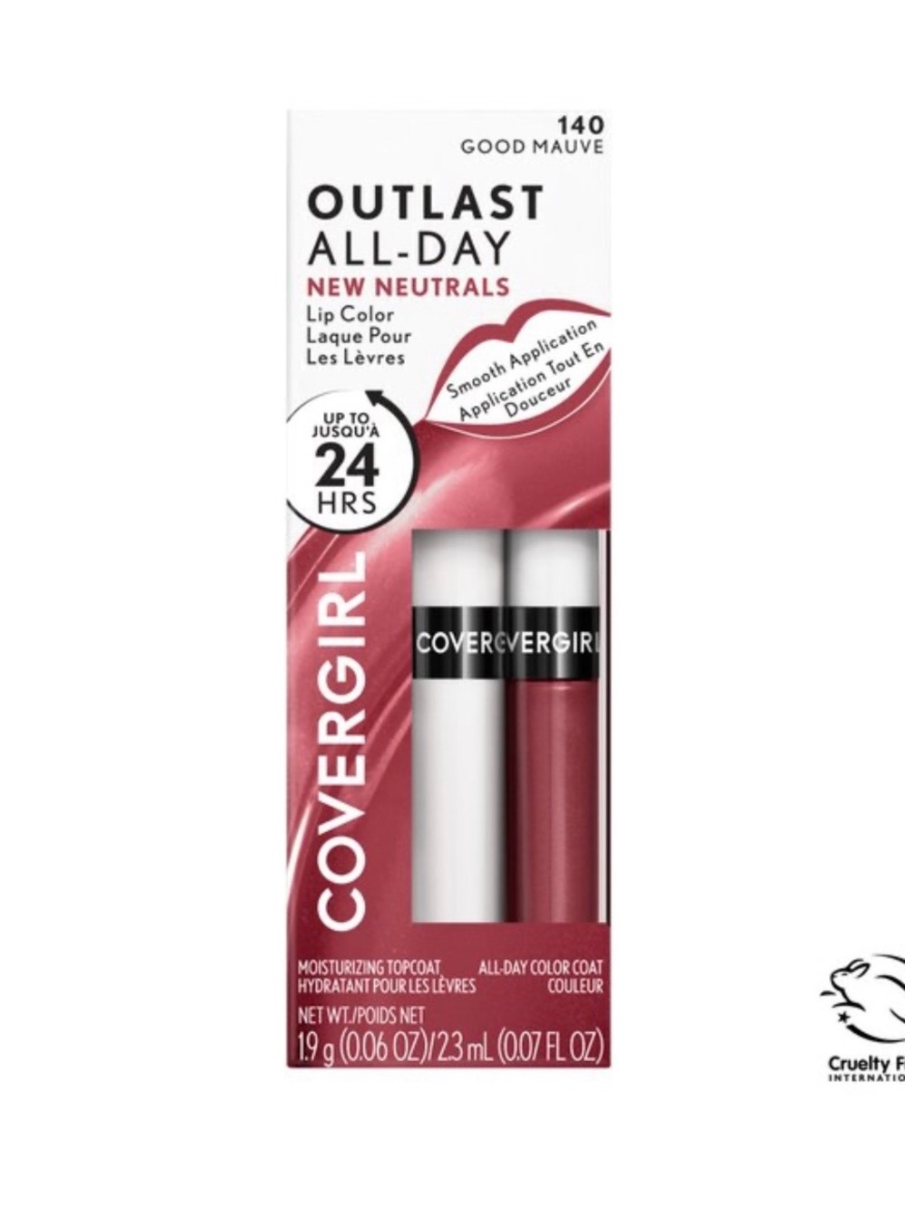 Covergirl Outlast All-Day Lip Color - 140 Good Mauve